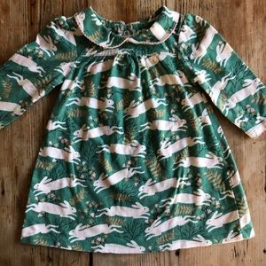 Mini Boden Rabbit Dreas 6-12 months